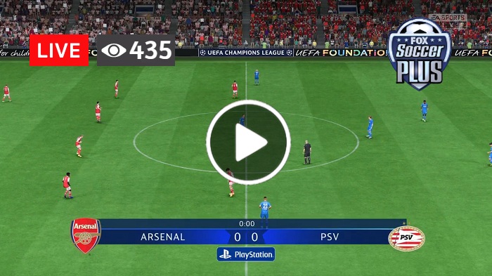Arsenal vs PSV Live Score 20 Sept 2023