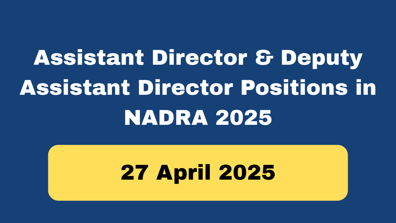 Assistant Director & Deputy Assistant Director