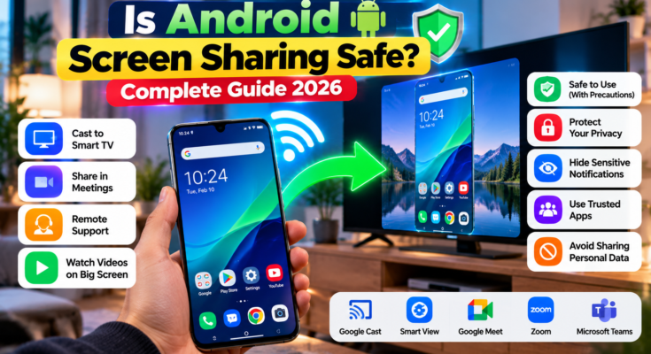 Is Android Screen Sharing Safe? How to Share Your Screen Securely in 2026