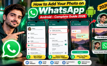 How to Add Your Photo to WhatsApp on Android in 2026